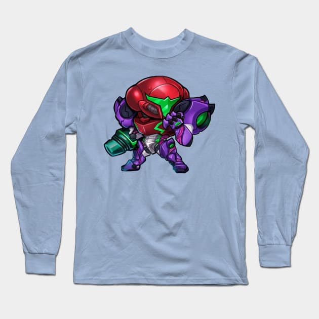 metroid Long Sleeve T-Shirt by mprokolo corgi